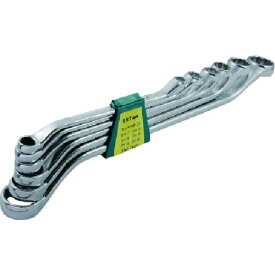 (LINEクーポン有)【即納在庫品】「直送」旭金属工業 ASAHI SNT0621 ASH メガネレンチセット6本組 SNT-0621 TOOLS 六丁組ロングメガネレンチ