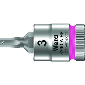 【あす楽対応】「直送」Wera 003332 8740A HFソケット Hex－Plus3．0x28mm 3332 Wera社 作業工具 ヴェラ HFビットソケット 195-2872