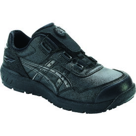 アシックス 4550153976258 ウィンジョブCP306 BOAブラック／ブラック 24．5cm ウィンジョブCP306 BOAブラック 安全靴