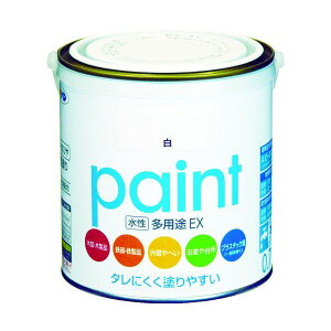 【即納在庫品】「直送」アサヒペン 4970925459312 水性多用途EX 0.7L 白 シロ 水性アクリル樹脂塗料 ASAHIPEN 万能塗料 水性塗料