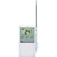 【即納在庫品】「直送」4981046441407 中心温度計白 中心温度計白 ホワイト デジタル式温度計 AND
