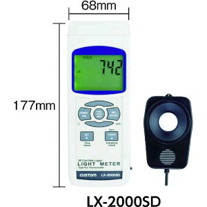 y[݌ɕizuvJX^ CUSTOM LX-2000SD fW^Ɠxv ͈0`99900lx LX2000SD 392-3649 fW^fW^Ɠxv ͈0`99900lx