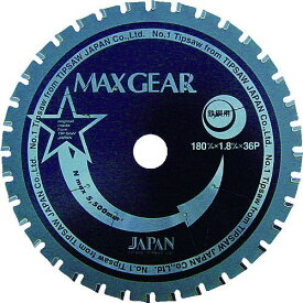 (LINEクーポン有)【即納在庫品】「直送」チップソージャパン MG-110 マックスギア鉄鋼用110 MG110 337-0666