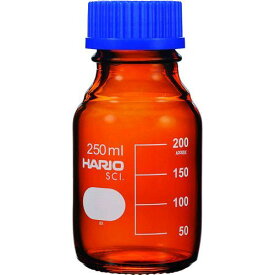 HARIO NBB-250-SCI ボトル 耐熱ねじ口瓶 茶 250ml NBB250SCI