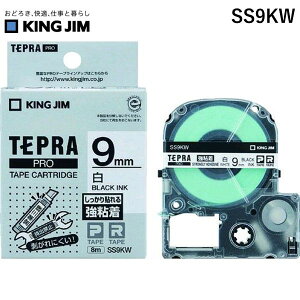 �y���[�݌ɕi�z�u�����v�L���O�W�� KING JIM SS9KW �e�v��PRO�e�|�v�J�|�g���b�W ���S���^�C�v �e�[�v�J�[�g���b�W