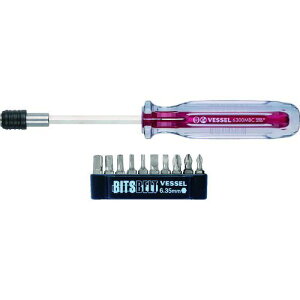 (LINE�N�[�|���L)�y���[�݌ɕi�z�u�����v4907587008527 �w�b�N�X�h���C�o�[�Z�b�g �r�b�g10�{�t TD�|6310HX VESSEL �X�^�r�[�h���C�o�[