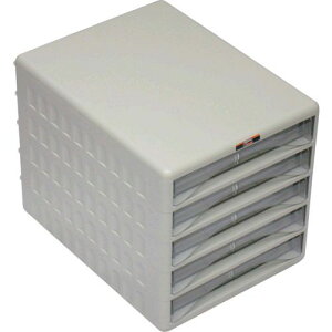 【即納在庫品】「直送」トラスコ中山 TRUSCO TOA4-S5 レターケース 引き出しA4浅型5個 TOA4S5 286-9144 TRUSCOレターケース