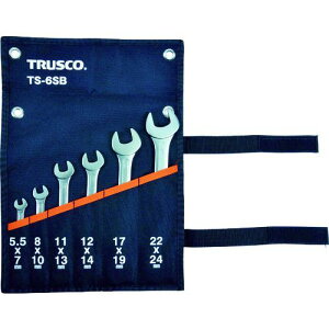�y���[�݌ɕi�z�u�����v�g���X�R���R TRUSCO TS6SB �����X�p�i�Z�b�g 6�{�g 416-0266 �I�����W�u�b�N