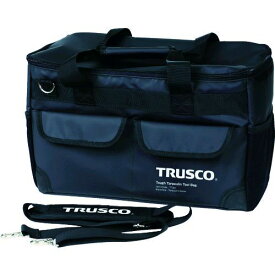 トラスコ TRUSCO TTBA-BK TOUGH ターポリンツールバッグ 黒色TTBABK3100 TOUGHターポリンツールバッグ黒色 TRUSCOTOUGH TTBABK-3100