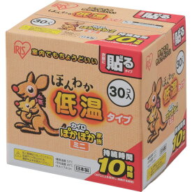 【即納在庫品】「直送」IRIS 290594 290594 ほんわか低温カイロミニ 30個入り