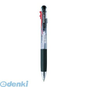 翌日出荷 トンボ鉛筆 BC-WRC20 2色ボールペン リポーター2 透明【1本】 BCWRC20 油性ボールペン TOMBOW 軸色透明