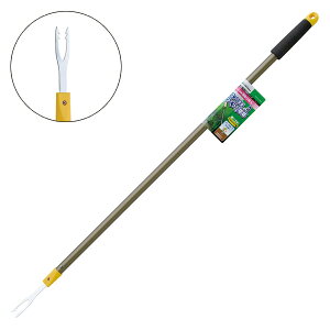 石黒金属 AP-30 アルミ長柄 草取り名人 AP30 アルミ長柄草取り名人 GardenHelper ガーデンヘルパー 石黒金属アルミ長柄 ブラック 園芸道具 除草具 雑草抜き 草取鎌 鋸鎌 園芸用品 農作業