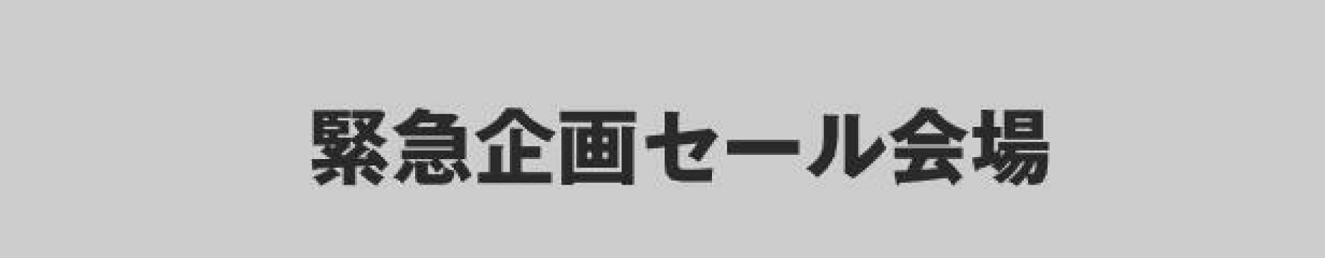 緊急企画セール会場