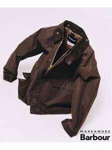 �s�ē��ׁtBarbour for MARKAWARE & EDIFICE �ʒ� TRANSPORT/�g�����X�|�[�g EDIFICE �G�f�B�t�B�X �W���P�b�g�E�A�E�^�[ �u���]���E�W�����p�[ �u���b�N �u���E���y���������z[Rakuten Fashion]