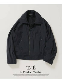 《予約》T/E (ティーイー)フレンチ パイロット ジャケット EDIFICE エディフィス ジャケット・アウター ミリタリージャケット ブラウン ブラック【先行予約】*【送料無料】[Rakuten Fashion]