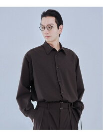 《予約》2WAY トロピカル シャツ EDIFICE エディフィス トップス シャツ・ブラウス ベージュ ブラウン【先行予約】*【送料無料】[Rakuten Fashion]