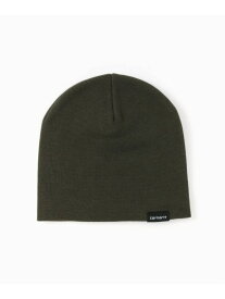 CARHARTT WIP / カーハート ダブリューアイピー SCRIPTER BEANIE 417 EDIFICE フォーワンセブン エディフィス 帽子 ニット帽・ビーニー カーキグリーン ブラック【送料無料】[Rakuten Fashion]