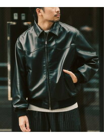 SANTA FE SHEEP LEATHER JACKET / シープサンタフェジャケット 417 EDIFICE フォーワンセブン エディフィス ジャケット・アウター ライダースジャケット ブラック【先行予約】*【送料無料】[Rakuten Fashion]