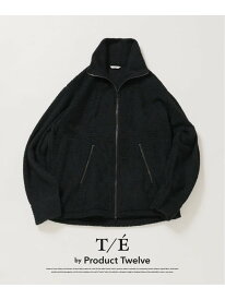 《予約》T/E (ティーイー) フレンチ ARMY ポーラテック ジャケット EDIFICE エディフィス ジャケット・アウター ミリタリージャケット ブラウン ブラック【先行予約】*【送料無料】[Rakuten Fashion]