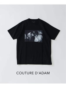 COUTURE D'ADAM(�N�`���[�� �h �A�_��) Jane&Serge in the Taxi T�V���c EDIFICE �G�f�B�t�B�X �g�b�v�X �J�b�g�\�[�ET�V���c �u���b�N �z���C�g�y���������z[Rakuten Fashion]