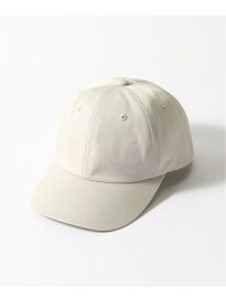 KIJIMA TAKAYUKI (キジマ タカユキ) COTTON CHINO 6PANEL CAP #E-008B EDIFICE エディフィス 帽子 キャップ ブラック ブラウン【送料無料】[Rakuten Fashion]