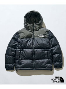 THE NORTH FACE / U m[XtFCX Nuptse Hoodie 417 EDIFICE tH[Zu GfBtBX WPbgEAE^[ _EWPbgE_ExXg ubN O[yz[Rakuten Fashion]