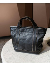 CCU(シーシーユー) 別注 Rub Skin Zip-Top トート EDIFICE エディフィス バッグ トートバッグ ブラック【送料無料】[Rakuten Fashion]