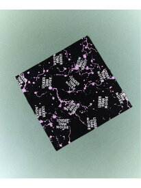 UK ARTIST PROJECT【JACK】BANDANA 417 EDIFICE フォーワンセブン エディフィス ファッション雑貨 スカーフ・バンダナ ブラック[Rakuten Fashion]