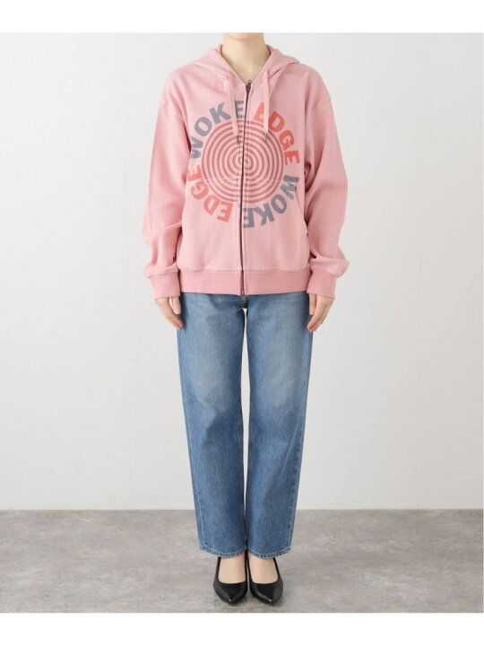 楽天市場】WOKE EDGE / ウォークエッジ WASHED THERMAL ZIP HOODIE 417 