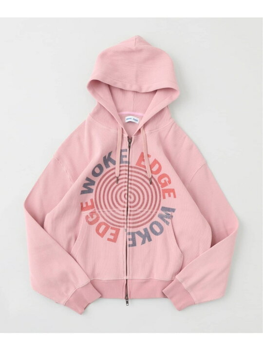 楽天市場】WOKE EDGE / ウォークエッジ WASHED THERMAL ZIP HOODIE 417 