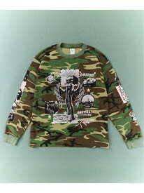 UK ARTIST PROJECT【ROYDON】CAMO THERMAL LS 417 EDIFICE フォーワンセブン エディフィス トップス カットソー・Tシャツ カーキグリーン【送料無料】[Rakuten Fashion]