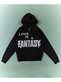 UK ARTIST PROJECT【JACK】ZIP HOODIE 417 EDIFICE フォーワンセブン エディフィス トップス パーカー・フーディー ブラック【送料無料】[Rakuten Fashion]