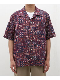NOMA t.d. (ノーマティーディー) Summer Shirt Indigo N37-SH03A EDIFICE エディフィス トップス シャツ・ブラウス ネイビー【送料無料】[Rakuten Fashion]