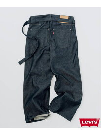 LEVI'S(R)/リーバイス(R) 別注 TWISTED BELTED デニムパンツ (L30) EDIFICE エディフィス パンツ ジーンズ・デニムパンツ ネイビー【送料無料】[Rakuten Fashion]