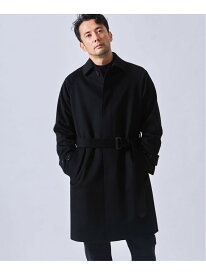 《予約》ウールカシミアベルテッドコート EDIFICE エディフィス ジャケット・アウター ブルゾン・ジャンパー ベージュ ネイビー ブラック【先行予約】*【送料無料】[Rakuten Fashion]