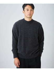 《予約》フォックス/カシミヤ ミックス モックネック ニット EDIFICE エディフィス トップス ニット グレー ブラウン ブルー【先行予約】*【送料無料】[Rakuten Fashion]
