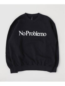No Problemo /ノープロブレモ NO PROBLEMO SWEATSHIRT 417 EDIFICE フォーワンセブン エディフィス トップス スウェット・トレーナー ブラック【送料無料】[Rakuten Fashion]