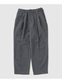 STILL BY HAND / スティルバイハンド Wool mixed deep tuck pants 417 EDIFICE フォーワンセブン エディフィス パンツ スラックス・ドレスパンツ ブラウン グレー ブラック【送料無料】[Rakuten Fashion]