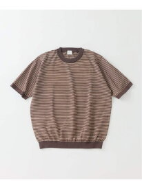 【SALE／30%OFF】Essential ニット Tシャツ EDIFICE エディフィス トップス カットソー・Tシャツ ワインレッド ホワイト ブラック ブラウン【RBA_E】【送料無料】[Rakuten Fashion]