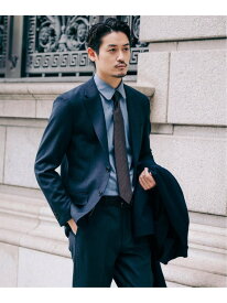 SUPER 120's ウールサキソニー 2ボタン ジャケット【セットアップ着用可能】 EDIFICE エディフィス ジャケット・アウター テーラードジャケット・ブレザー ネイビー ブラック ブラウン グレー ベージュ グリーン【送料無料】[Rakuten Fashion]