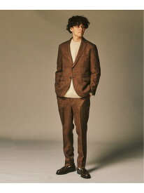 ミックス ツイードセットアップ "ジャケット1点+パンツ1点" の2点セット 417 EDIFICE フォーワンセブン エディフィス スーツ・フォーマル セットアップスーツ グレー ブラック ベージュ ブラウン【送料無料】[Rakuten Fashion]