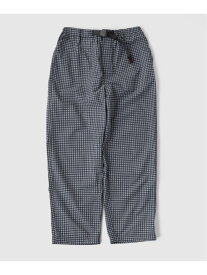Gramicci / グラミチ MINI CHECK NYLON PANT 417 EDIFICE フォーワンセブン エディフィス パンツ その他のパンツ ブラウン ネイビー【送料無料】[Rakuten Fashion]
