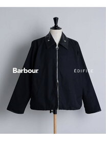 《追加予約》Barbour (バブアー) 別注 TRANSPORT MODIFY EDIFICE エディフィス ジャケット・アウター ブルゾン・ジャンパー ブラック【先行予約】*【送料無料】[Rakuten Fashion]