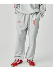 【Liverpool FC / リバプールFC】 Sweat Pants Liverpool FC フォーワンセブン エディフィス パンツ ジャージ・スウェットパンツ ブラック グレー【送料無料】[Rakuten Fashion]