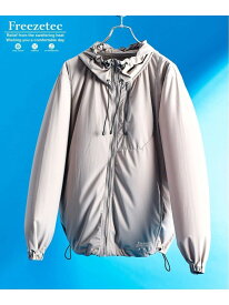 【SALE／30%OFF】《追加》"超冷感" UVCUT Freezetec パーカー 417 EDIFICE フォーワンセブン エディフィス トップス パーカー・フーディー ブラック グレー ベージュ【RBA_E】【送料無料】[Rakuten Fashion]