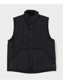 LAVENHAM(ラベンハム) HIGH NECK LIGHT GILET EDIFICE エディフィス ジャケット・アウター ブルゾン・ジャンパー ブラック【送料無料】[Rakuten Fashion]