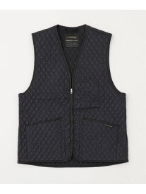 LAVENHAM (ラベンハム) ZIPPED GILET EDIFICE エディフィス ジャケット・アウター その他のジャケット・アウター ブラック【送料無料】[Rakuten Fashion]