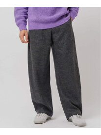 "RE:NEWOOL"3D フィット パンツ EDIFICE エディフィス パンツ スラックス・ドレスパンツ ブラック ブラウン ベージュ ネイビー グレー【送料無料】[Rakuten Fashion]