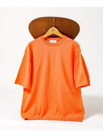 アンチピリング シルキーニットTEE 417 EDIFICE フォーワンセブン エディフィス トップス ニット ベージュ ネイビー オレンジ【送料無料】[Rakuten Fashion]