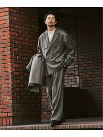 T/Rツイル ダブルワイドセットアップ 417 EDIFICE フォーワンセブン エディフィス スーツ・フォーマル セットアップスーツ ネイビー ブラック ブラウン【送料無料】[Rakuten Fashion]